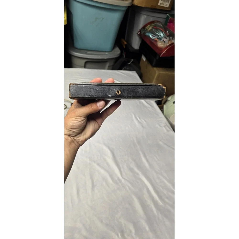 Vintage Chinese Wooden Pencil Case